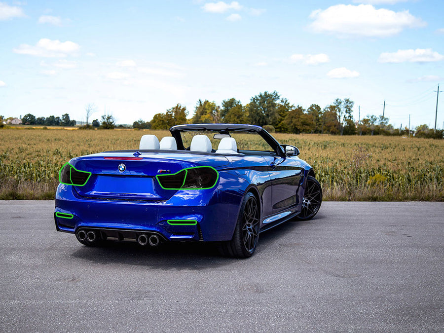 m4 Tail Light Tint Installation Points