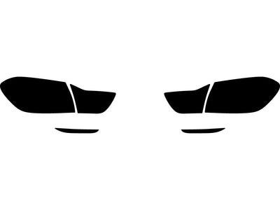 m4 Precut Tail Light Tint Diagram