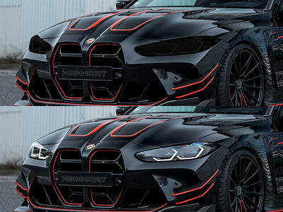 bmw m4 2021-2025 Headlight Tint Appearance