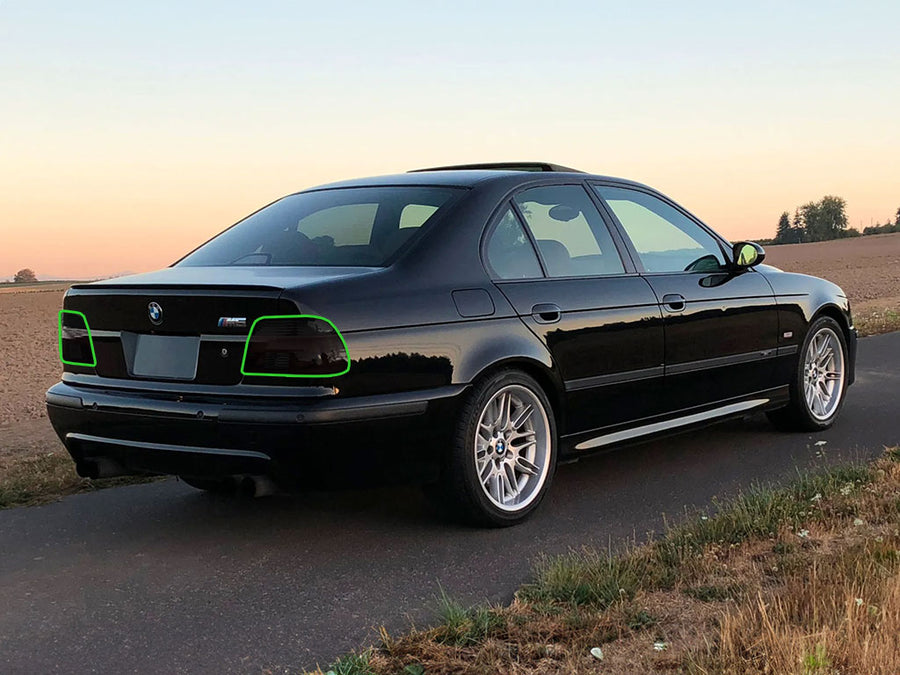 m5 (sedan) Tail Light Tint Installation Points