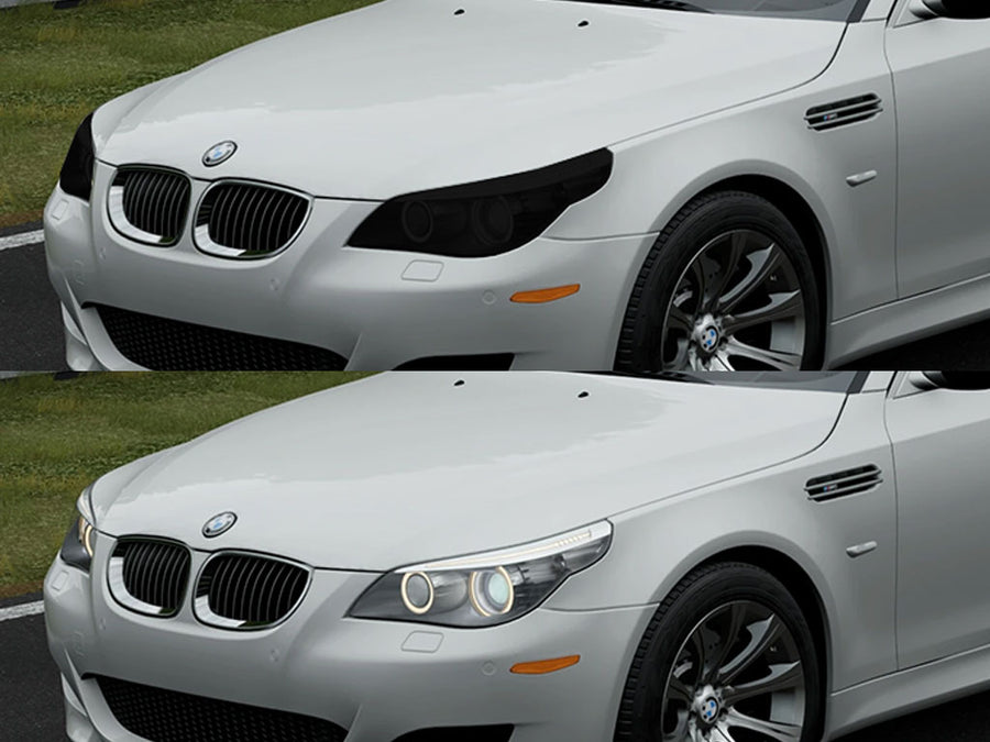 bmw m5 2006-2010 Headlight Tint Appearance