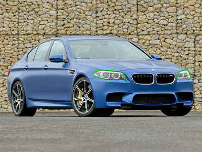 bmw m5 2013-2016 Headlight Protection Installation Location