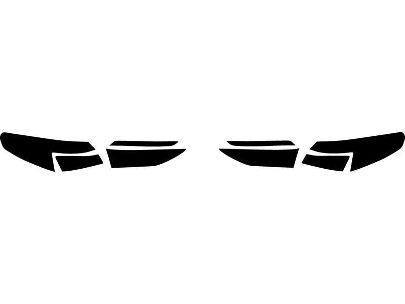 m8 Precut Tail Light Tint Diagram