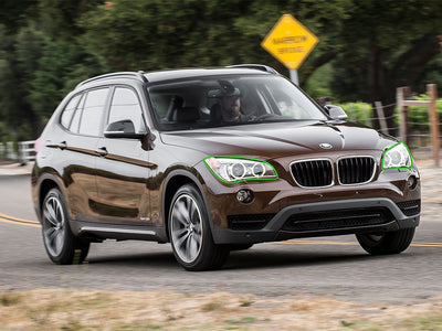 bmw x1 2012-2015 Headlight Protection Installation Location