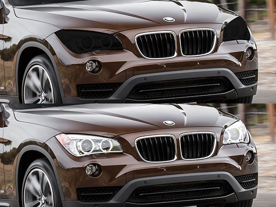 bmw x1 2012-2015 Headlight Tint Appearance