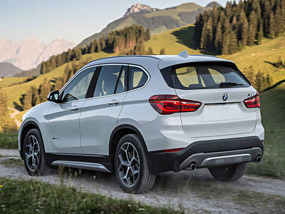 bmw x1 2012-2015 Carbon Fiber Pillar Trim
