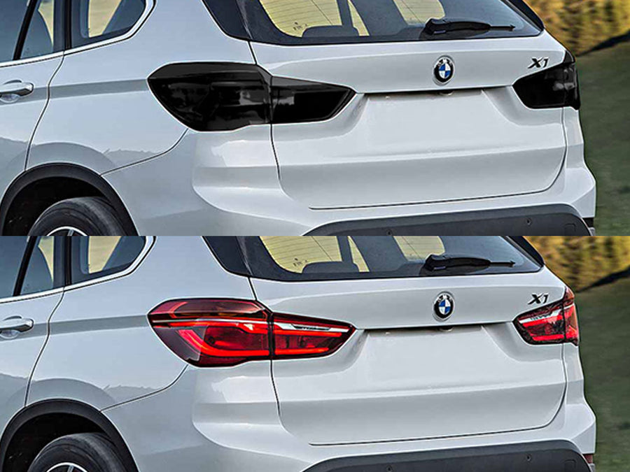 x1 Before and After Smoked Taillights
