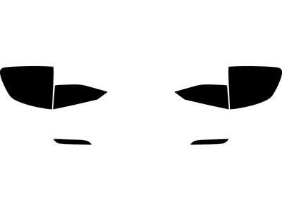 x1 Precut Tail Light Tint Diagram