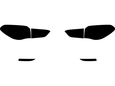 x1 Precut Tail Light Tint Diagram