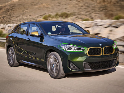 bmw x2 2018-2023 Headlight Protection Installation Location