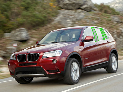 bmw x3 2004-2010 Pillar Post Trim Installation Location