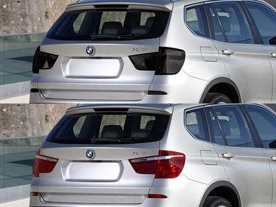 x3 Before and After Smoked Taillights