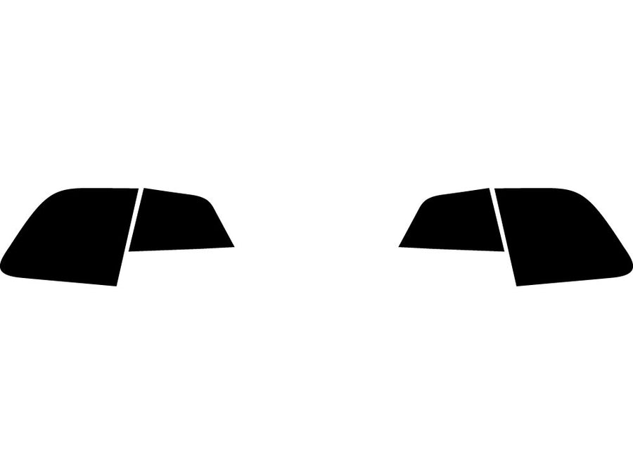 x3 Precut Tail Light Tint Diagram