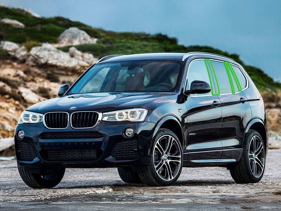 bmw x3 2011-2017 Pillar Post Trim Installation Location
