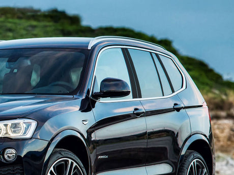 bmw x3 2011-2017 Carbon Fiber Pillar Cover Diagram