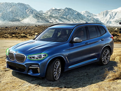bmw x3 2015-2017 Headlight Protection Installation Location