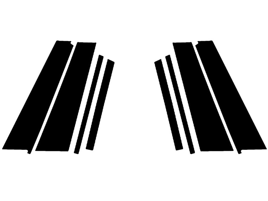 bmw x3 2018-2024 Carbon Fiber Pillar Trim Diagram