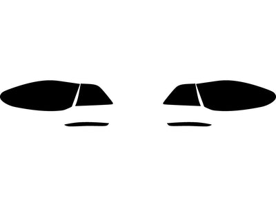x4 Precut Tail Light Tint Diagram