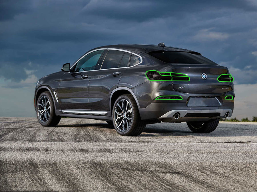 x4 Tail Light Tint Installation Points