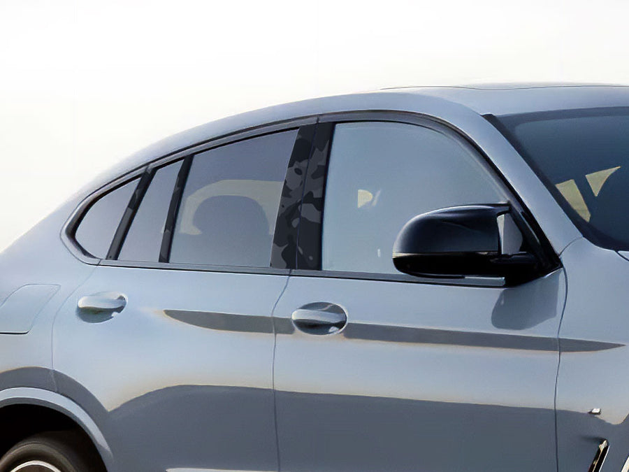bmw x4 2018-2024 Camo Pillar Cover Diagram