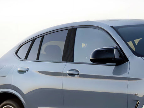 bmw x4 2018-2024 Carbon Fiber Pillar Cover Diagram