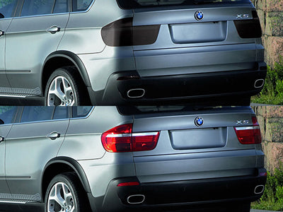 x5 Before and After Smoked Taillights