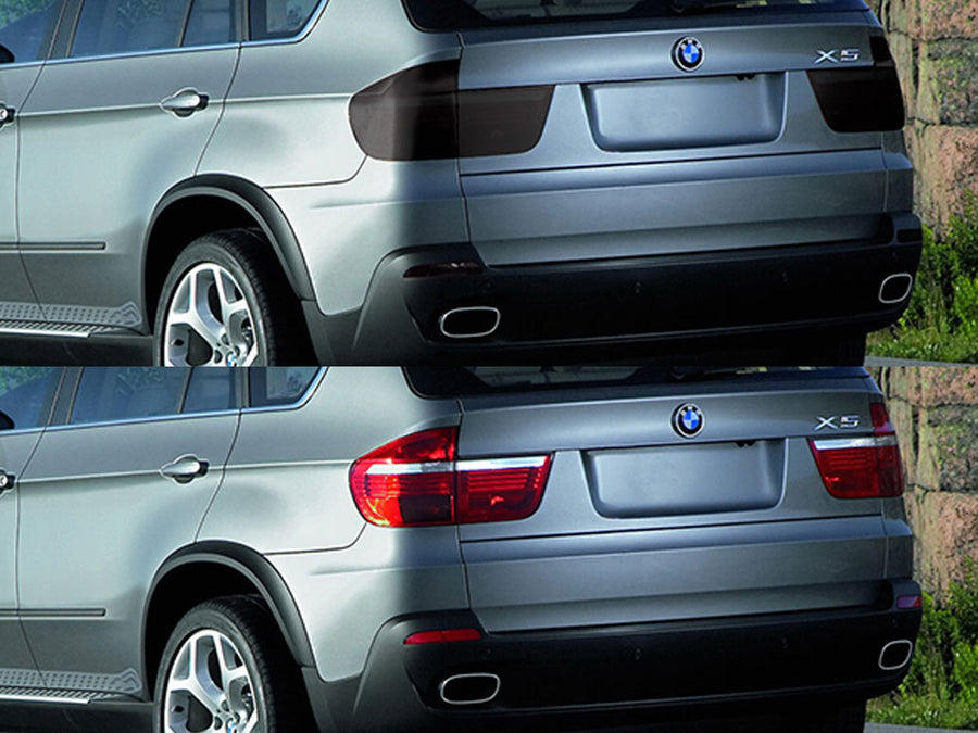 x5 Before and After Smoked Taillights
