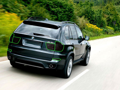 x5 Tail Light Tint Installation Points