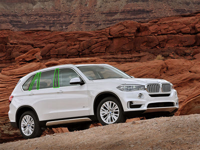 bmw x5 2007-2013 Pillar Post Trim Installation Location