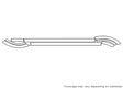 x5 3M Clear Bra Door Cup Precut PPF Diagram