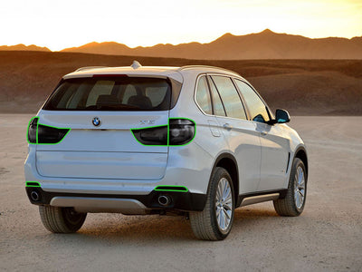 x5 Tail Light Tint Installation Points