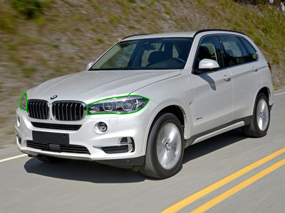 bmw x5 2014-2018 Headlight Protection Installation Location