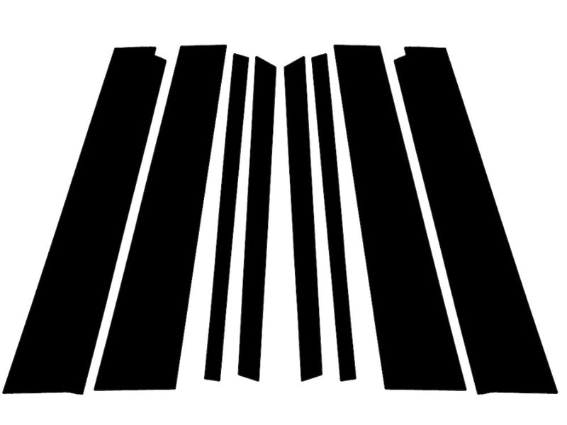 bmw x5 2019-2024 Camo Pillar Trim Diagram