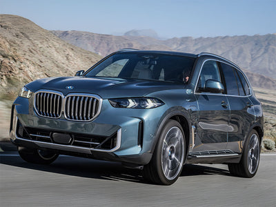 bmw x5 2019-2024 Brushed Aluminum Black Pillar Trim