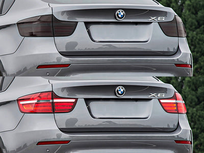 x6 Before and After Smoked Taillights