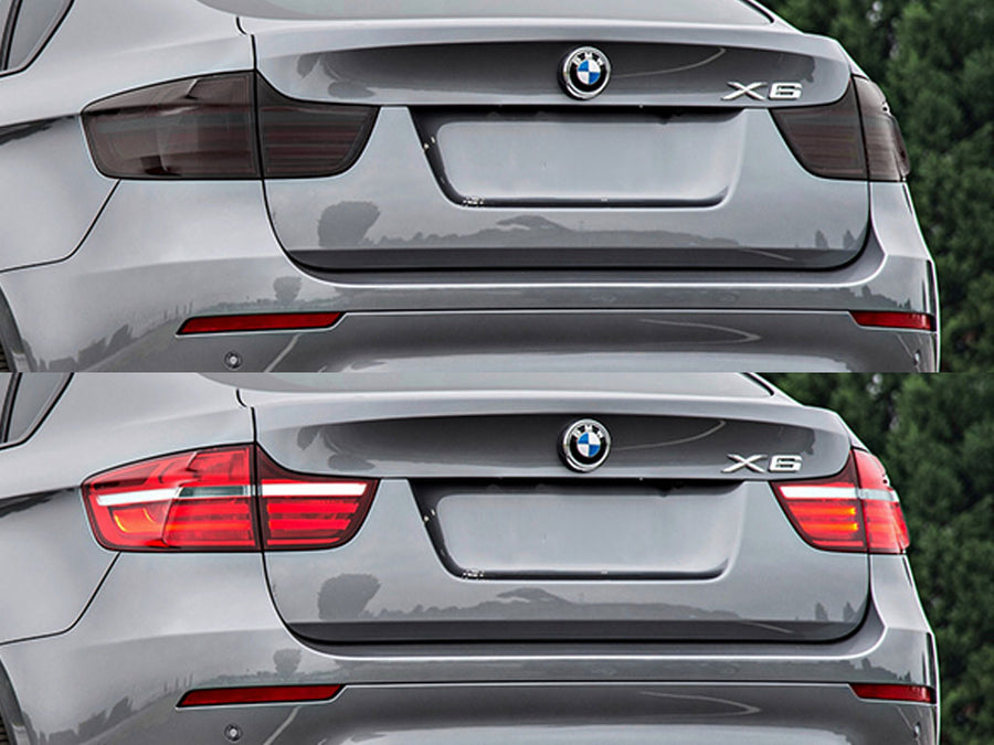 x6 Before and After Smoked Taillights