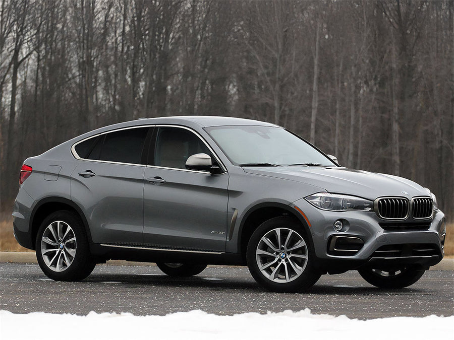 bmw x6 2015-2019 Carbon Fiber Pillar Trim