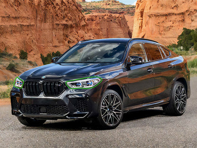 bmw x6 2020-2023 Headlight Protection Installation Location