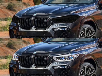 bmw x6 2020-2023 Headlight Tint Appearance