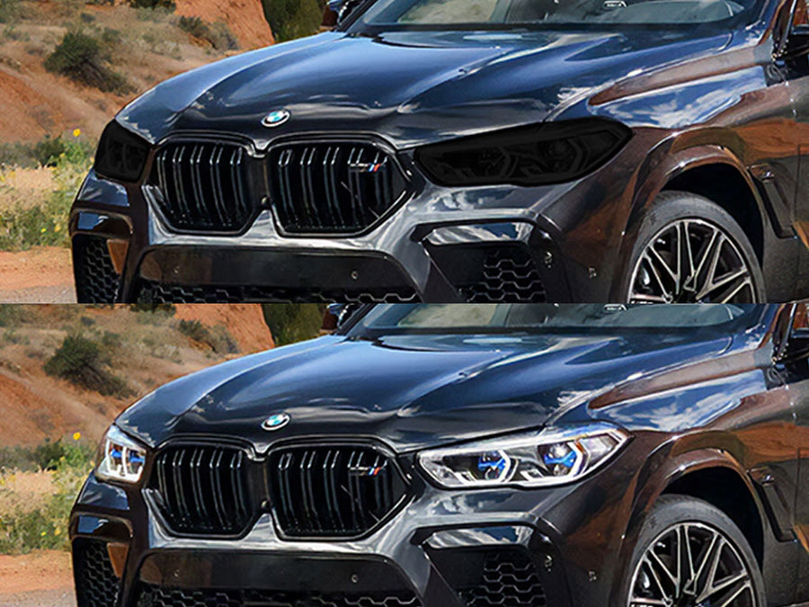 bmw x6 2020-2023 Headlight Tint Appearance