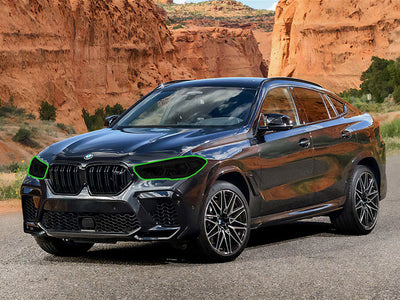 bmw x6 2020-2023 Headlight Tint Location