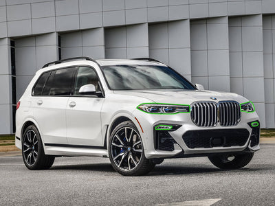 bmw x7 2019-2022 Headlight Protection Installation Location