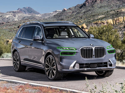 bmw x7 2023-2025 Headlight Protection Installation Location