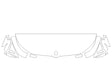 xm 3M Clear Bra Hood Precut PPF Diagram