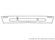 z3 Avery Dennison Clear Bra Bumper Precut PPF Diagram