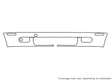 z3 3M Clear Bra Bumper Precut PPF Diagram