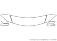 z4 3M Clear Bra Hood Precut PPF Diagram