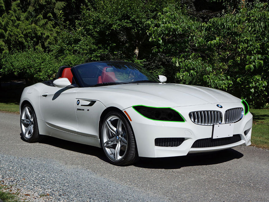 bmw z4 2009-2016 Headlight Tint Location