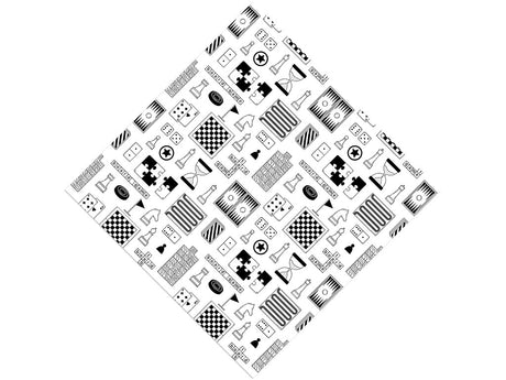 Board Games Hobby Vinyl Wrap Pattern