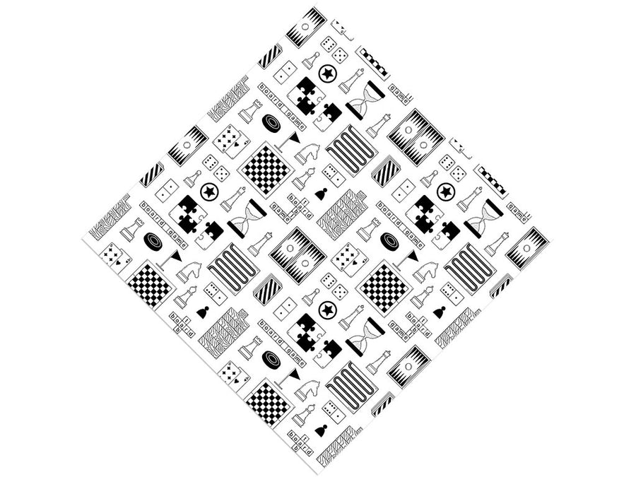 Board Games Hobby Vinyl Wrap Pattern